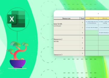 free-resource scheduling template